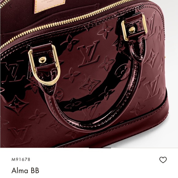 Louis Vuitton Vernise Alma BB - Picture 16 of 16